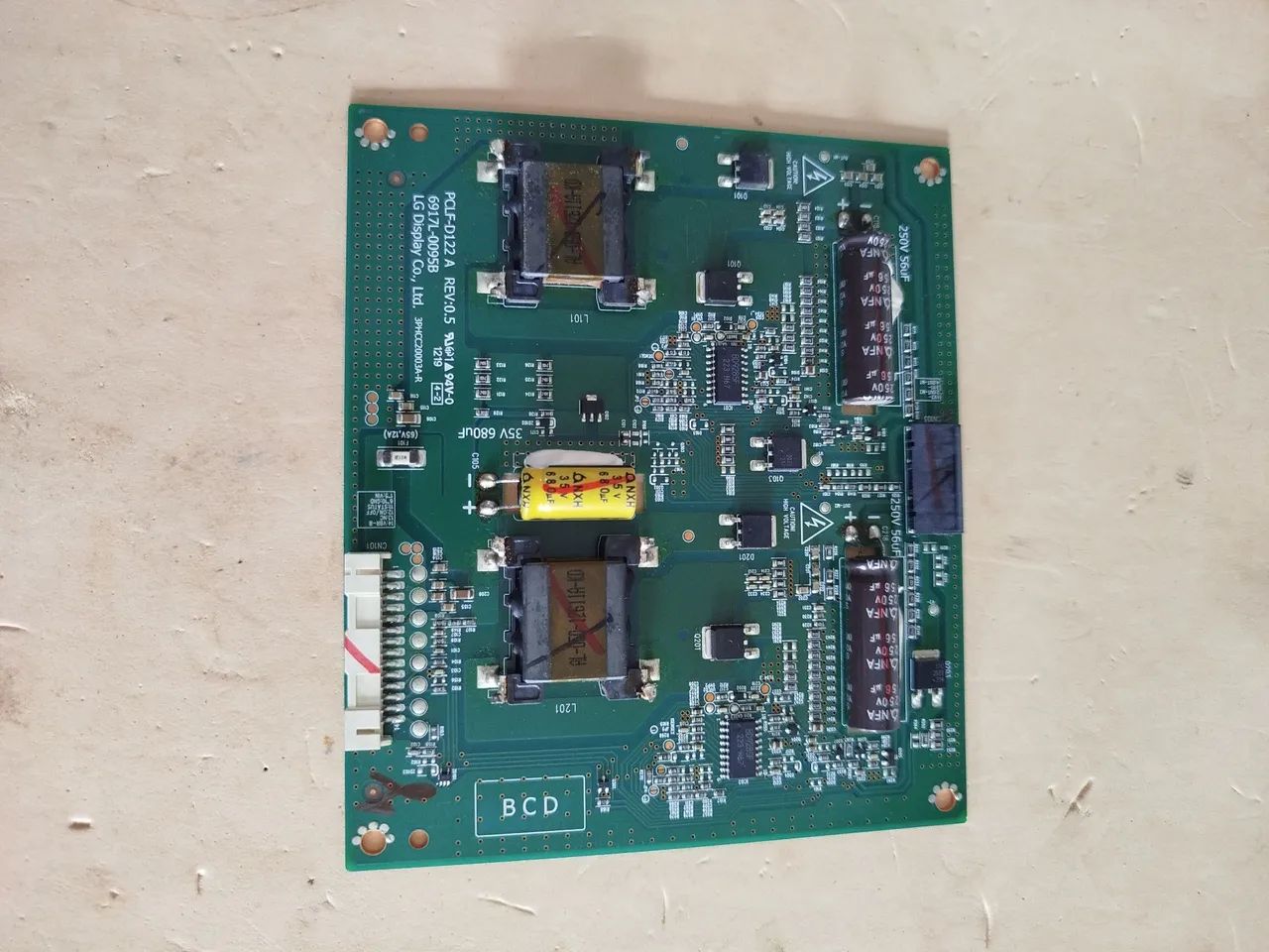 Placa do Backlight LEDs da TV LG 42LM3400