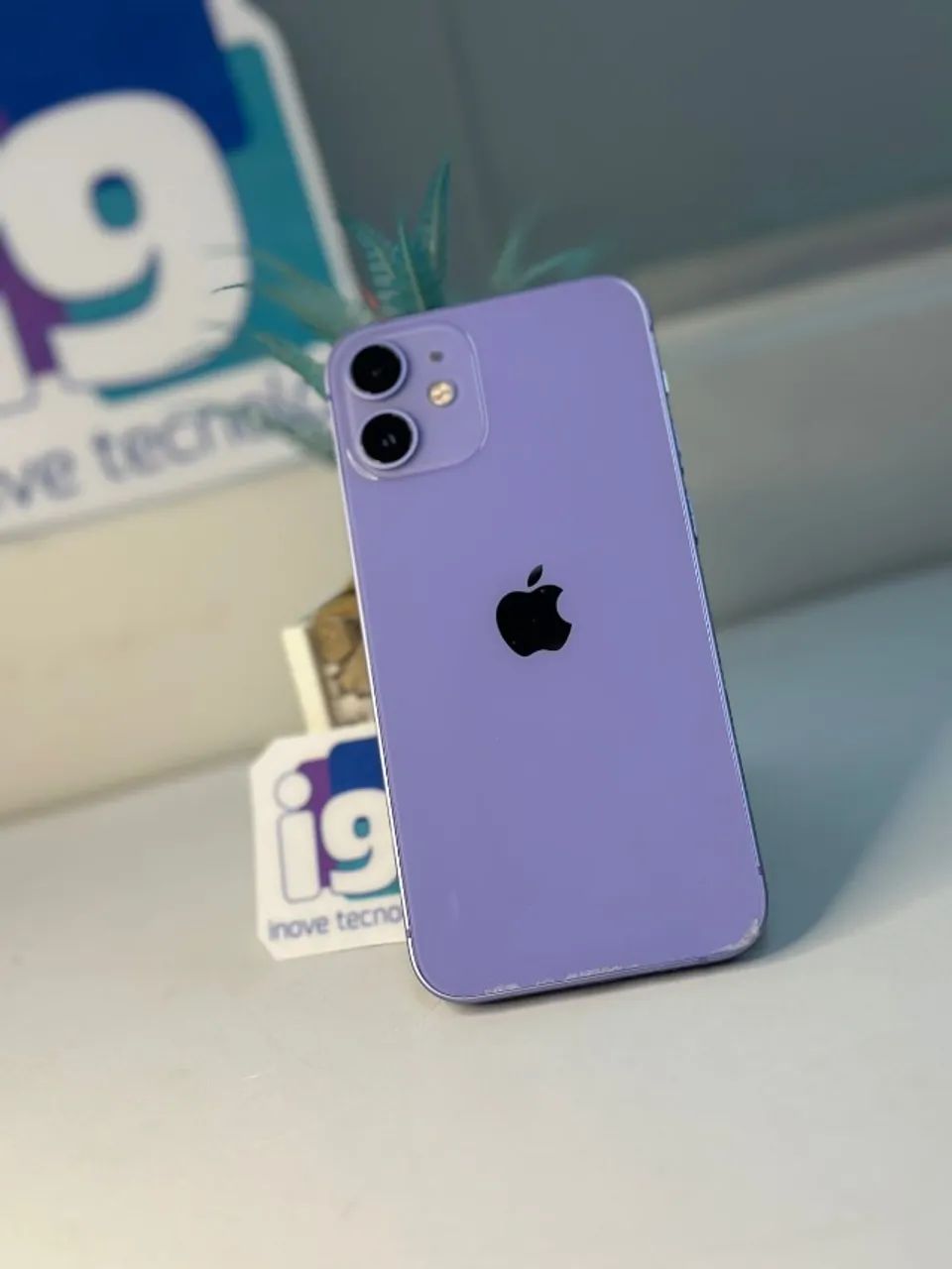 iPhone 12 miniパープル バッテリー93% iPhone 12 mini Lilás 80% saúde da bateria 64GB SEMI NOVO COM