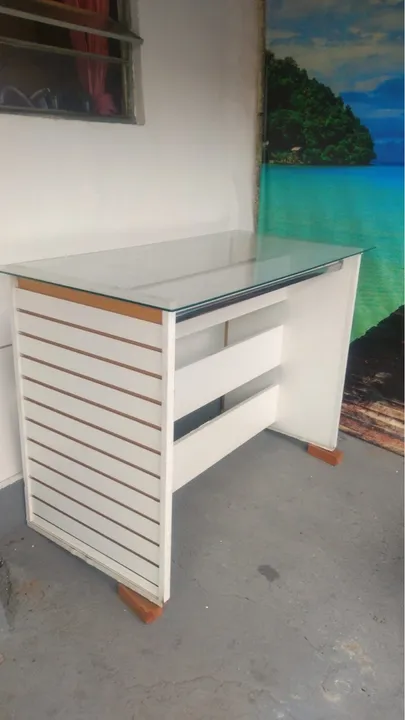 Mesa mostruário para loja