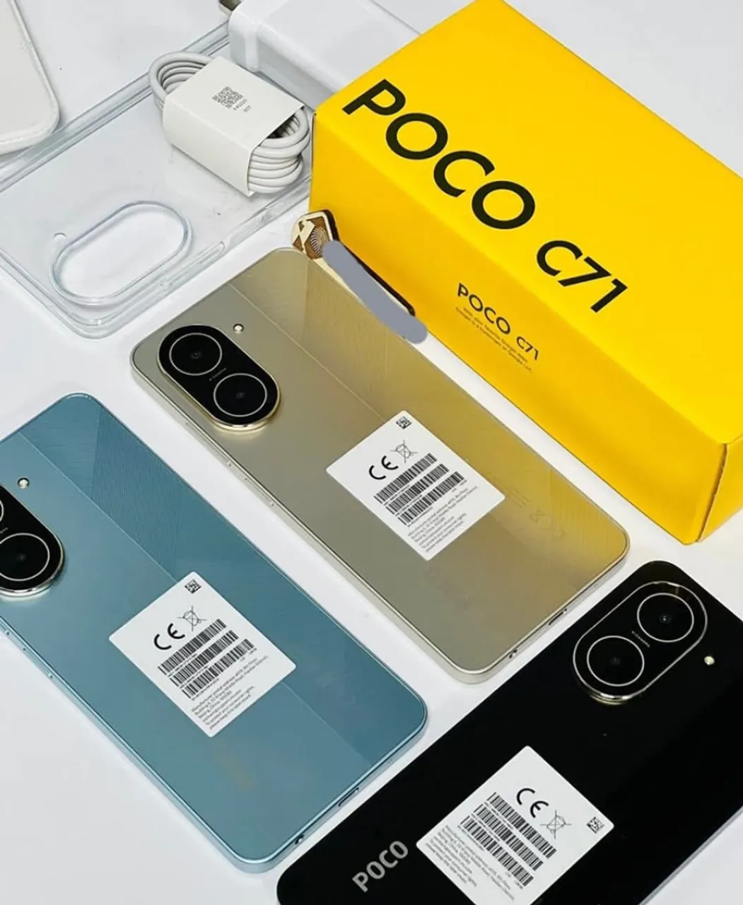 Celular Poco c71 4G 128GB/04GB RAM Lacrado Capa e Película + Entrega Grátis