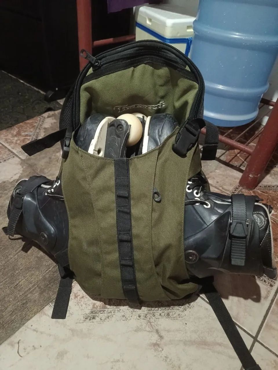 Patins Street Razor + mochila traxart 