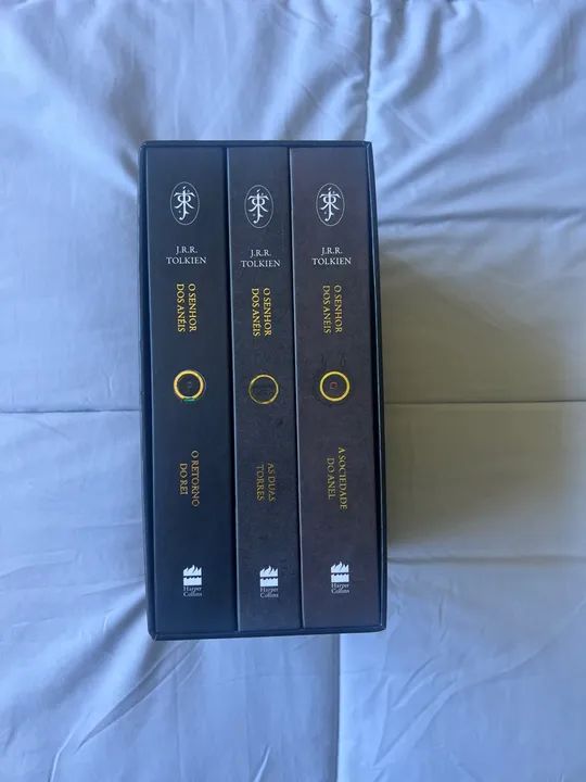 Box Trilogia O Senhor dos Anéis Capa dura - Foto 2