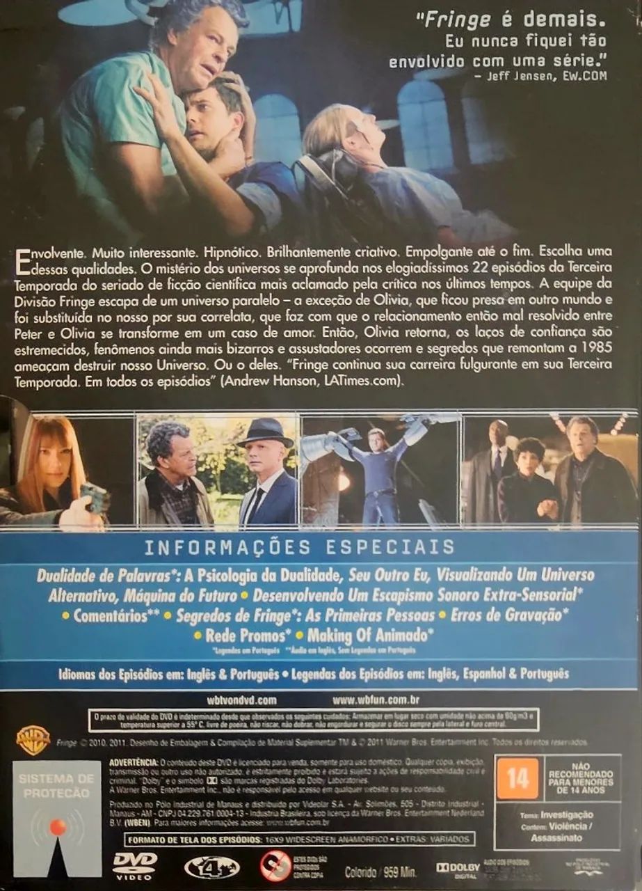 Fringe - 3ª Temporada Completa - A Grande Conspiração - Foto 2