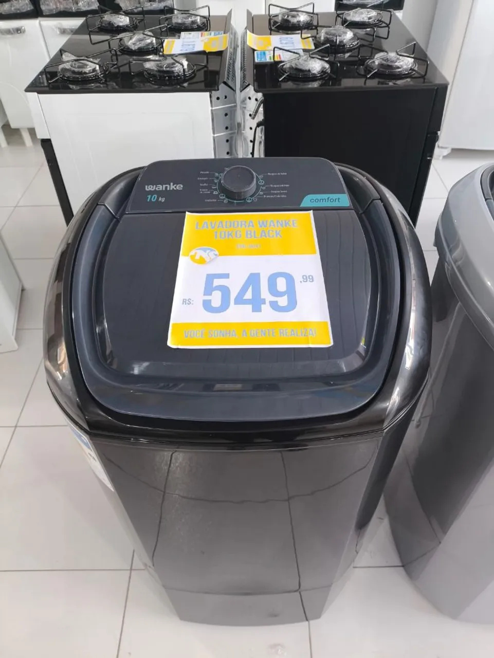 Tanquinho de lavar roupa 10kg. Novo