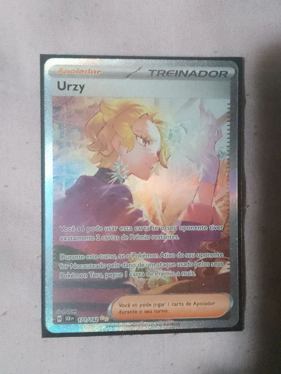 Urzy da coleção coroa estelar pokémon tcg
