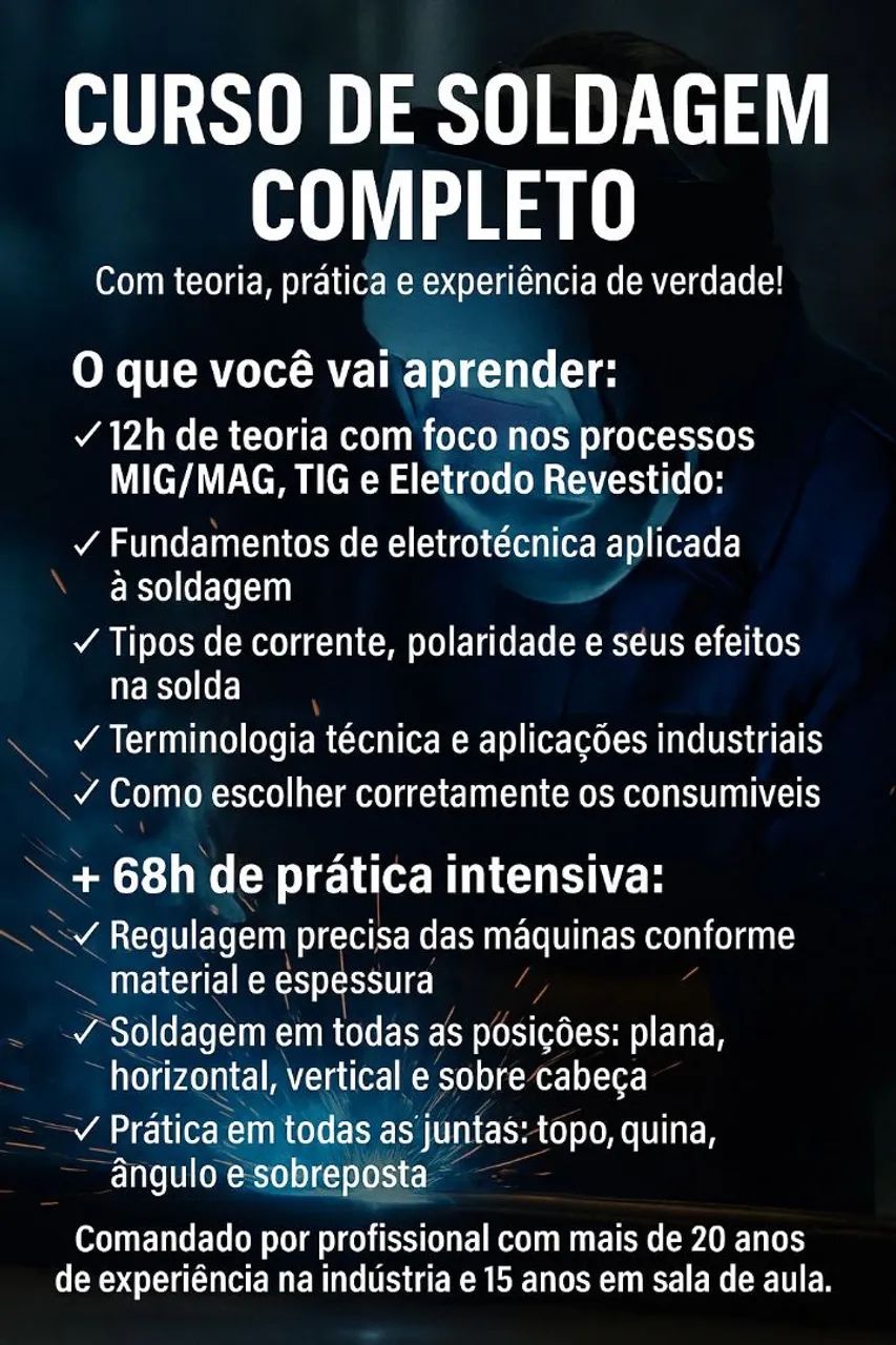Curso de soldagem in company com certificação  - Foto 5