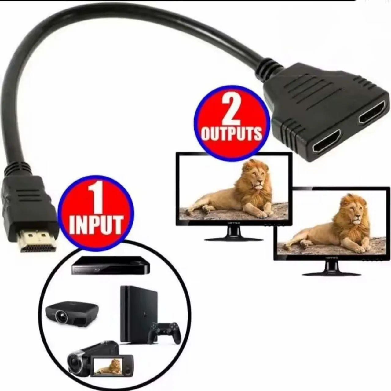 HUB HDMI para duplicar tela