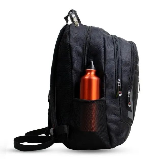 Mochila Masculina Grande Reforçada Impermeável Cabo de Aço - Foto 4