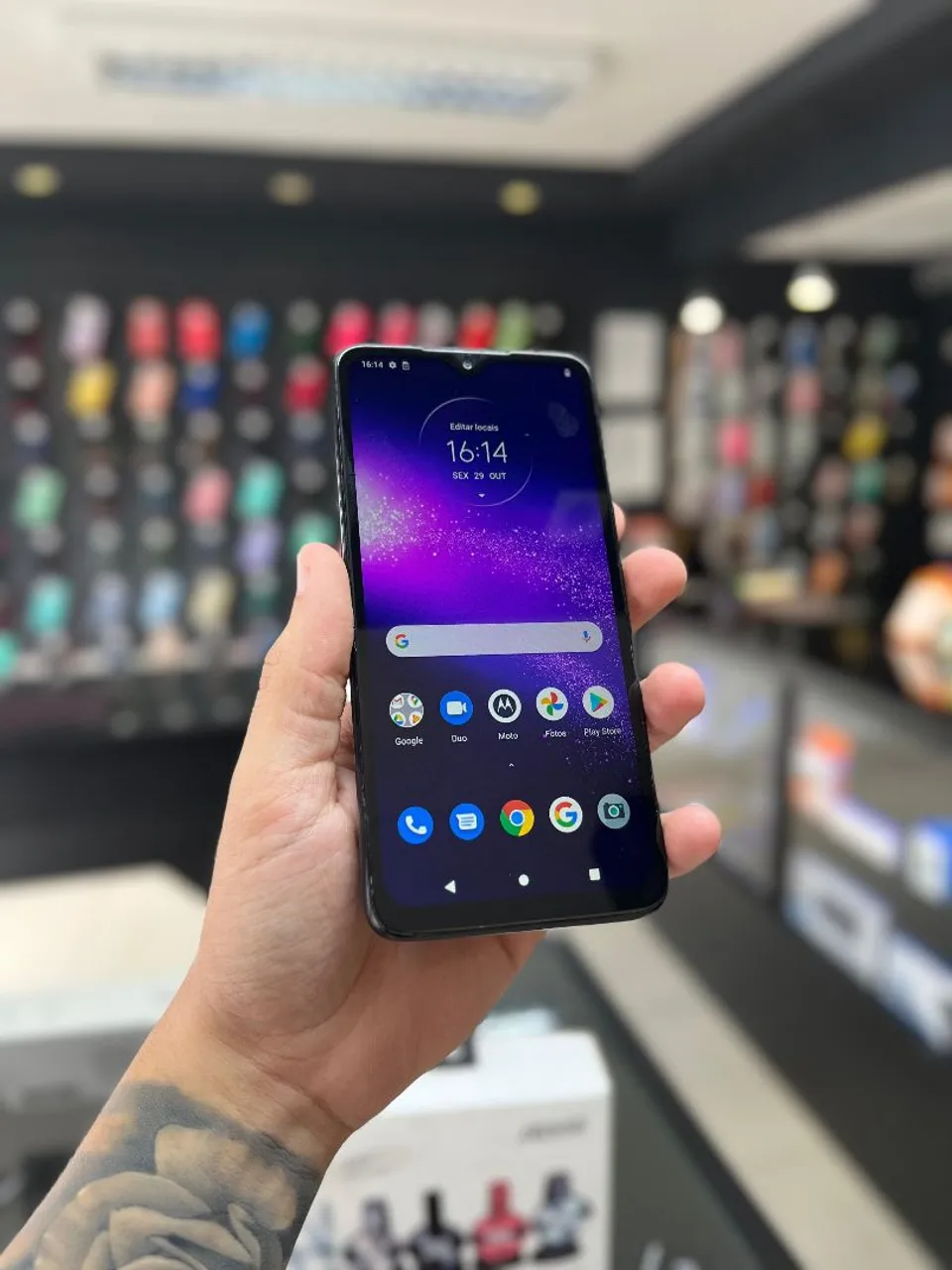 Celular Motorola One Macro 64GB