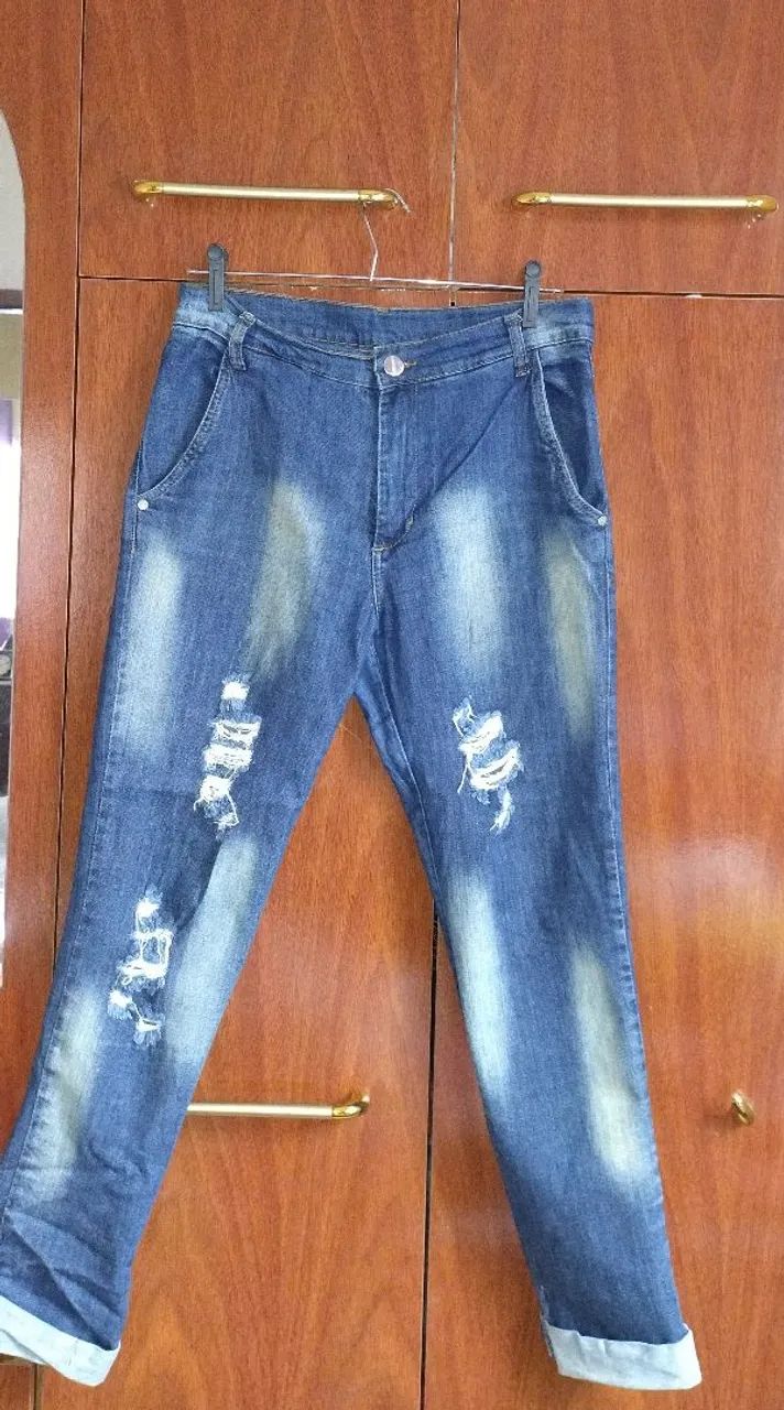 Calça Jeans Barley Azul - Foto 2