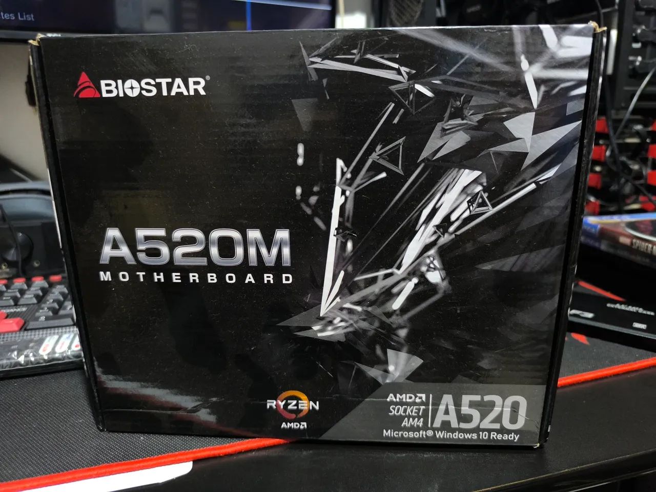 Placa mãe BIOSstar a520m AMD am4 nova