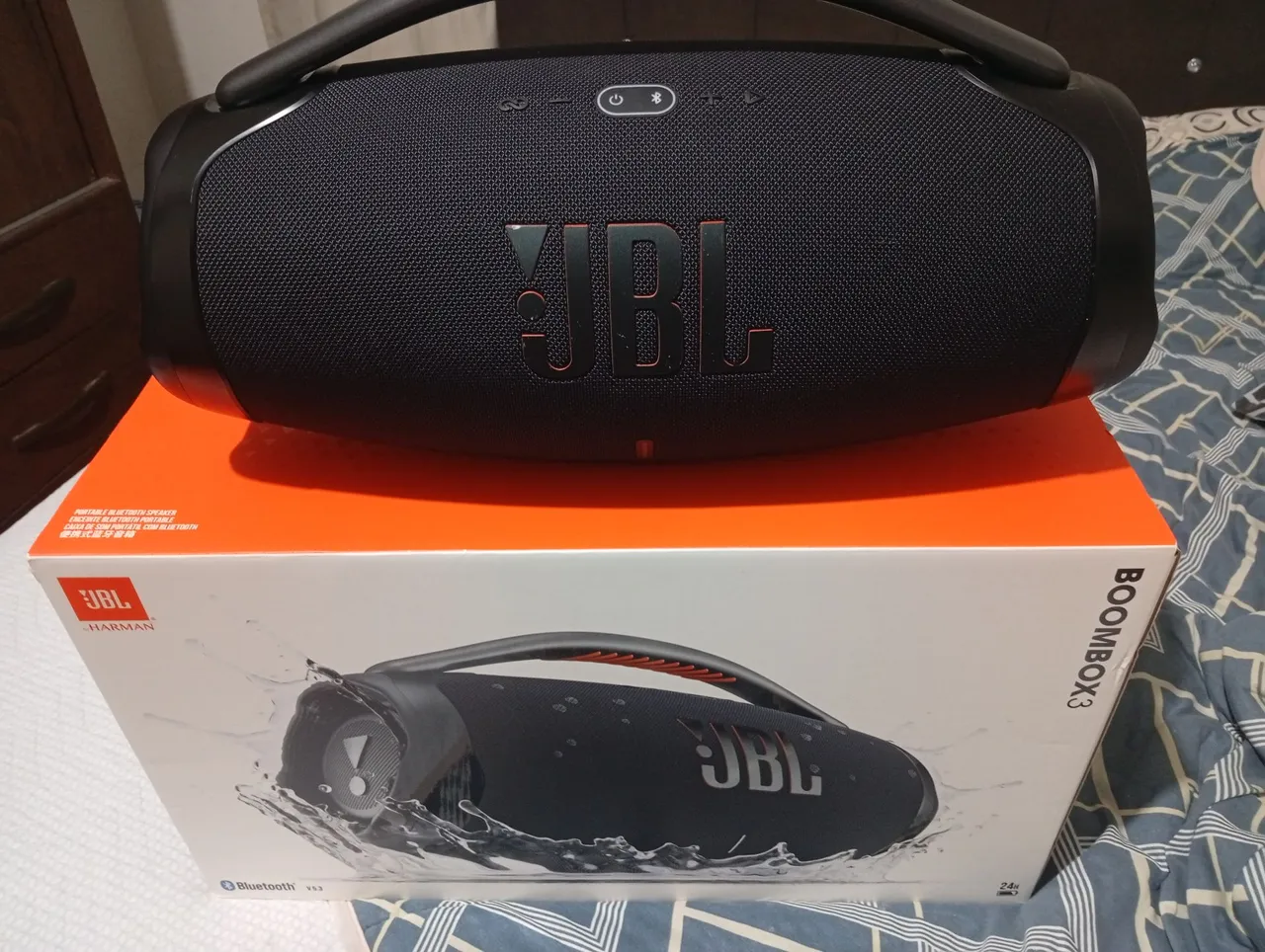 JBL Boombox 3 - Som potente e portátil!