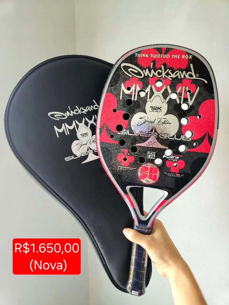 Raquete Beach Tennis Quicksand Edição Limitada Nova