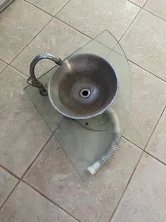 Cuba vidro  e espelho de canto - Foto 2
