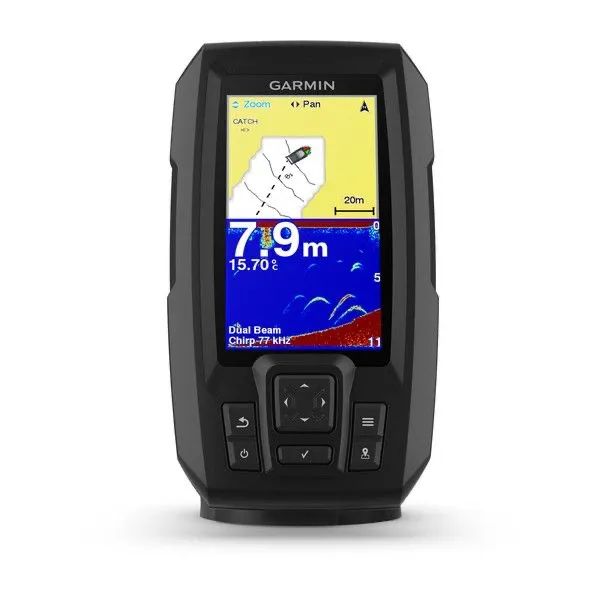 Sonar Garmin para Pesca Striker 4 Plus com Transdutor de Peixe Duplo - Lacrado na caixa