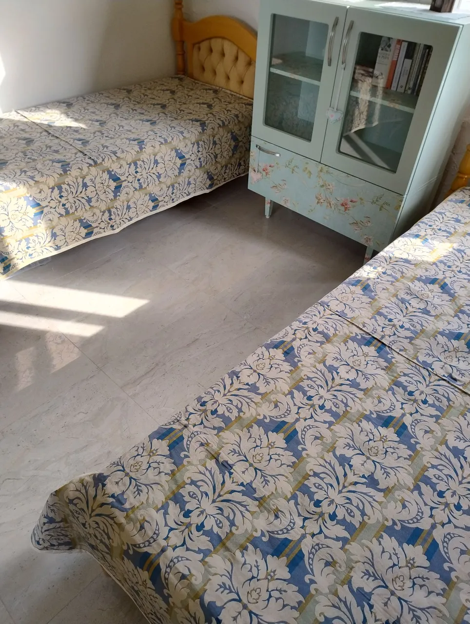Colcha de Cama de solteiro Elegante com Design Floral