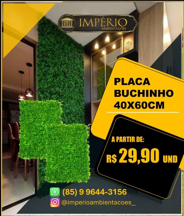 PLACA BUCHINHO EM PROMOÇÃO!