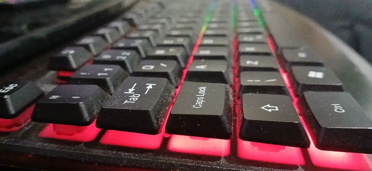 RGB semi-mechanical keyboard new64352263643139121