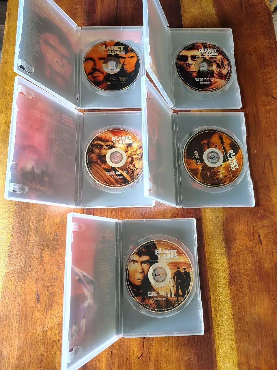 Pacote Dvd's Planeta dos Macacos (5 filmes) - Foto 2