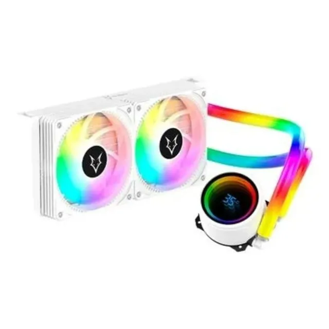 Water Cooler 240mm Husky Ice Comet, ARGB, AMD e Intel, Branco