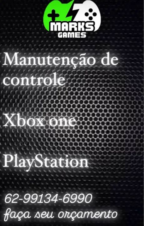 Manutenção de controles de Xbox One e Playstation
