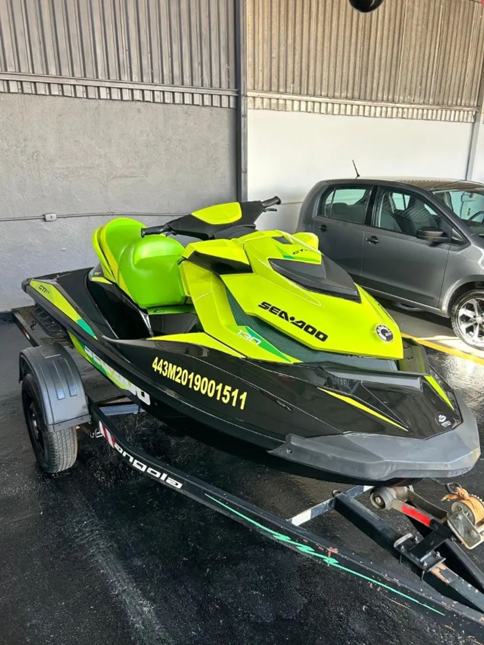 Jet Ski Sea Doo Gti SE 130 ano 2019 Analiso Troca - Foto 5
