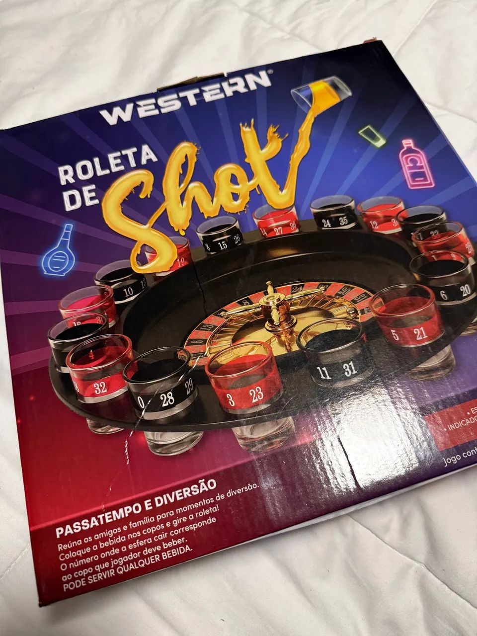 Jogo Western - Roleta de Shot