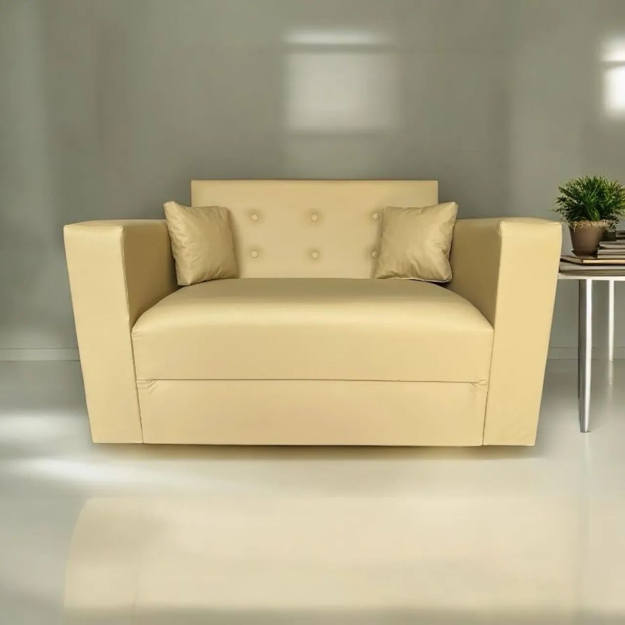 Conjunto de Sofás diversas cores Corino Elegante - Foto 5