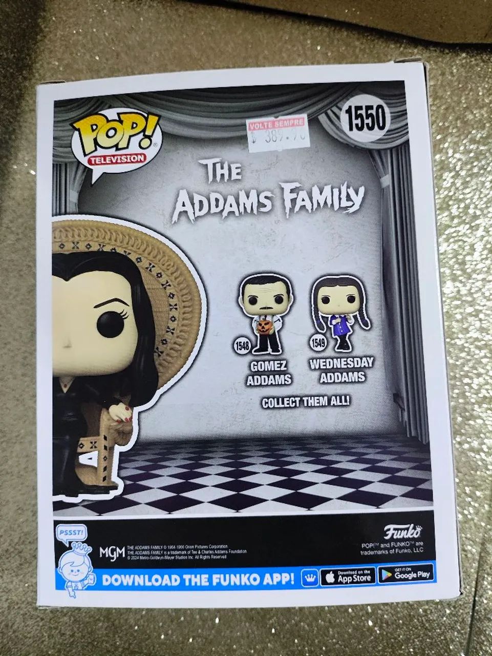 Funko Pop! Original Família Addams Morticia na cadeira - Foto 5