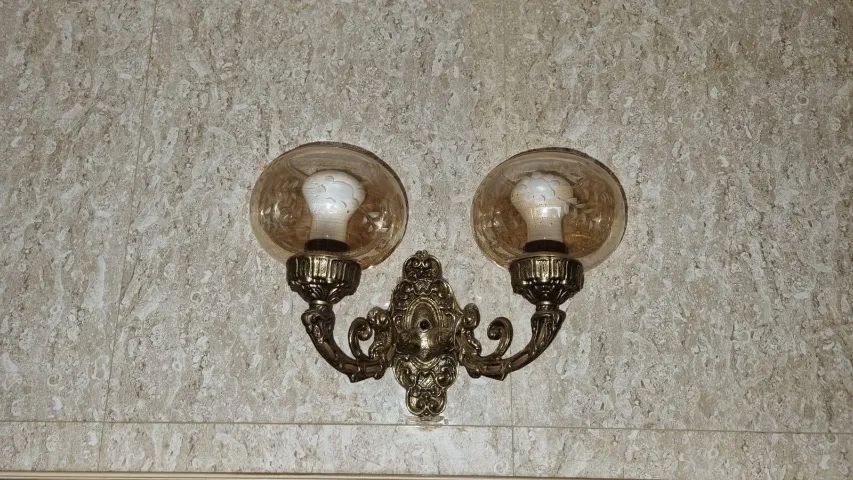 Luminária de parede clássica 