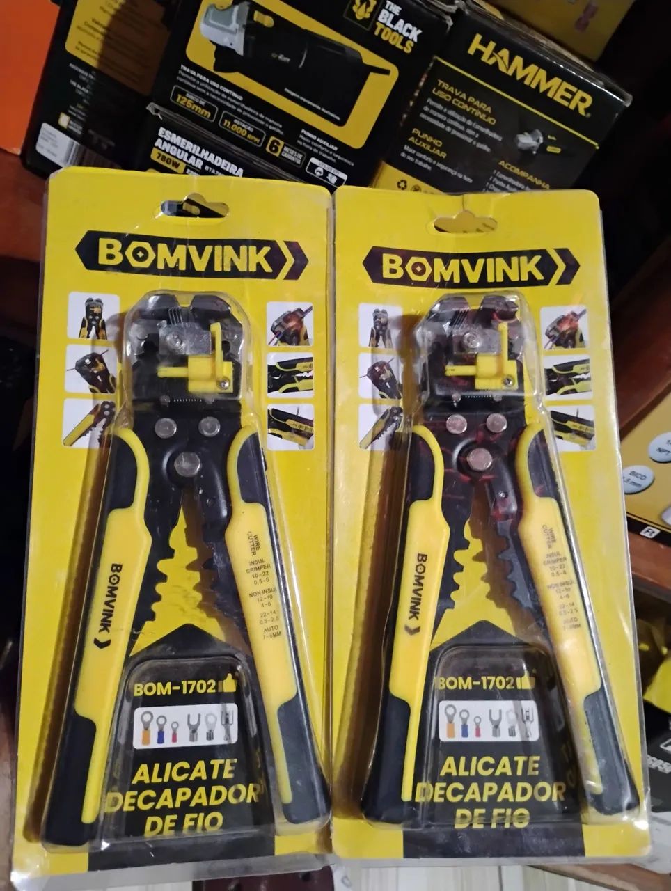 Alicate Decapador de Fios BOMVINK