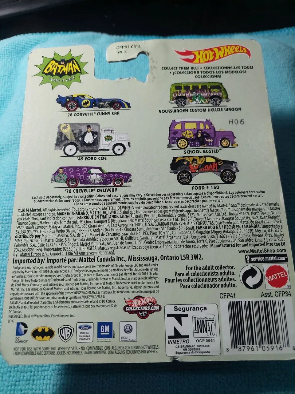 Carro Hot Wheels Batman Classic TV Series - Foto 2