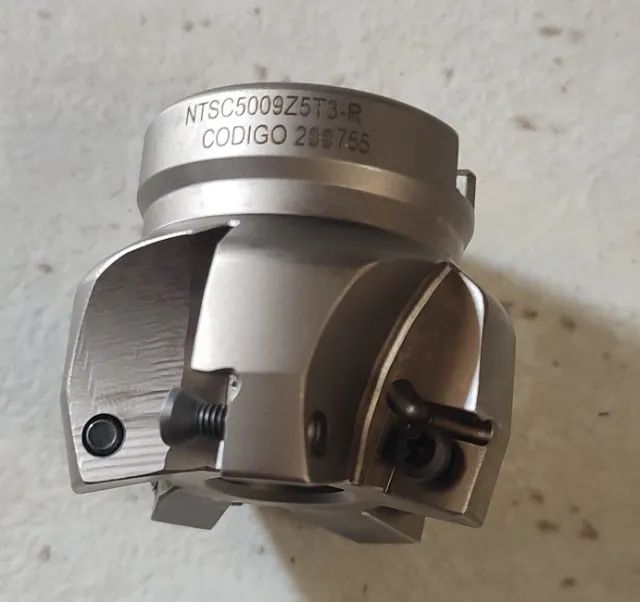 Cabeçote para fresagem 42 mm - 5 pastilhas intercambiáveis - Usinagem - Valor unitário - Foto 2