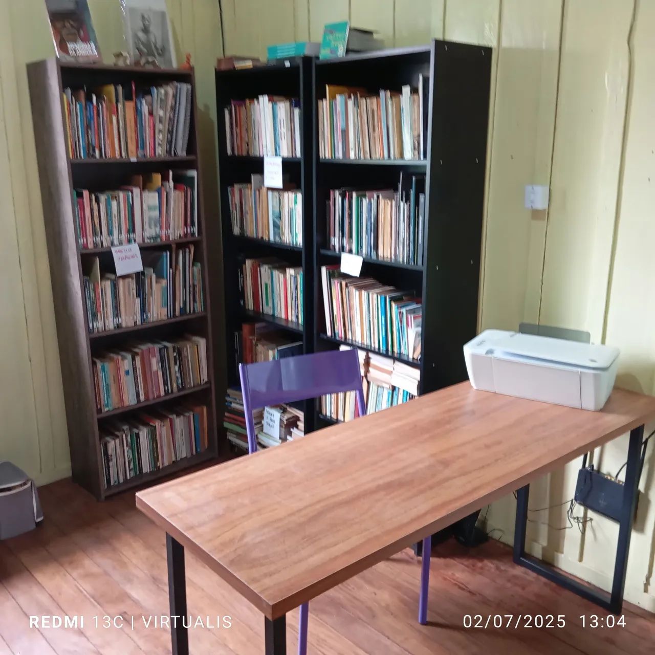 Mesa de escritório industrial 