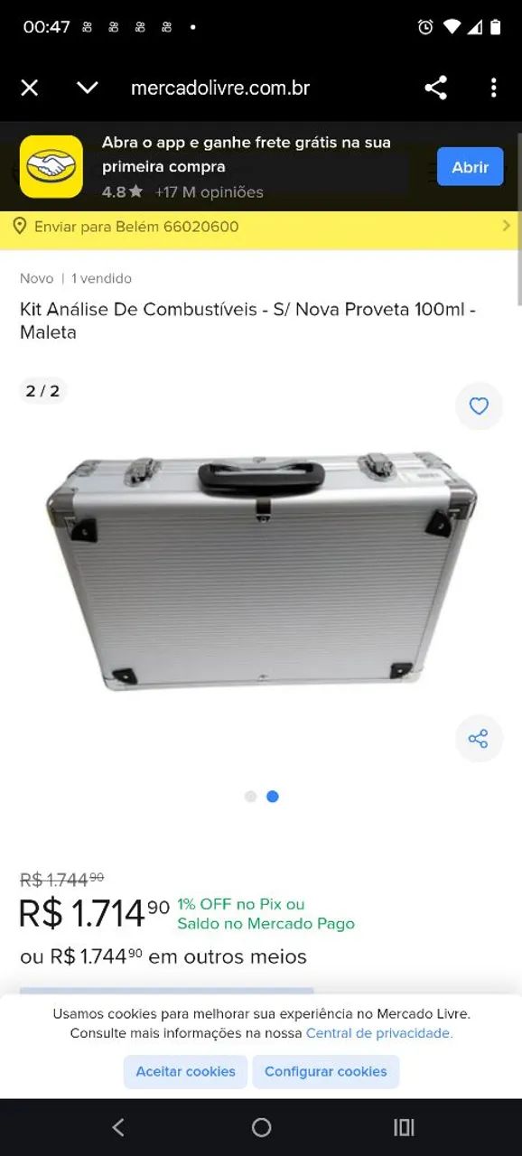 Kit de análises de combustíveis  - Foto 3