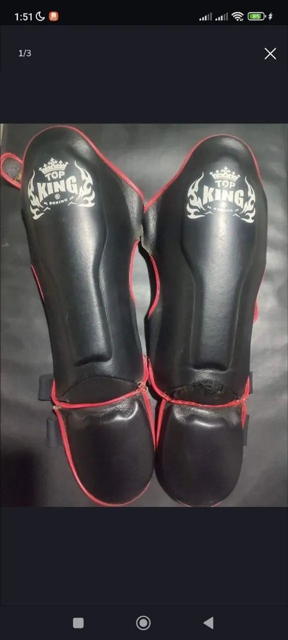 Caneleiras Muay Thai "2 pares". - Foto 4