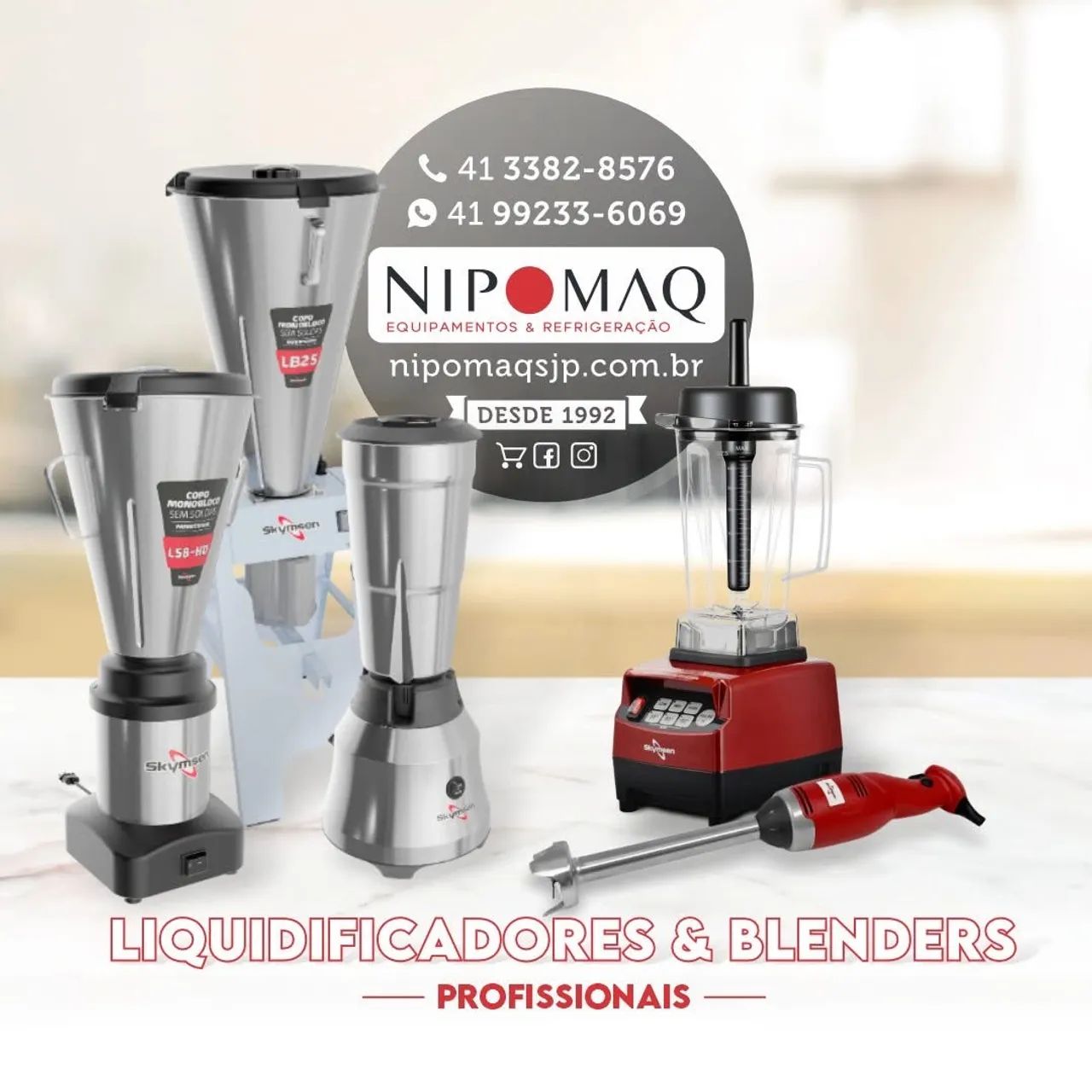 LIQUIDIFICADOR INDUSTRIAL BAIXA ROTAÇÃO 3,5L - COLOMBO - Foto 6