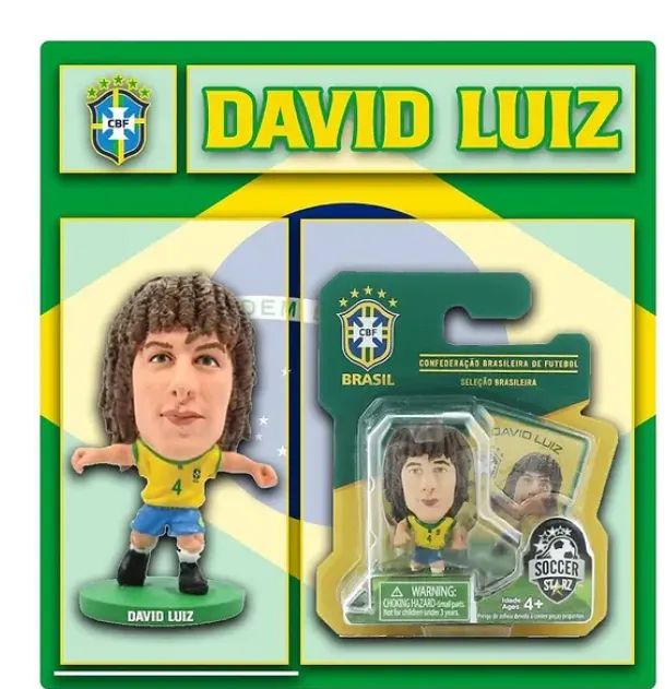 Mini Craques Jogadores da Seleção Brasileira David Luiz - DTC - Foto 3