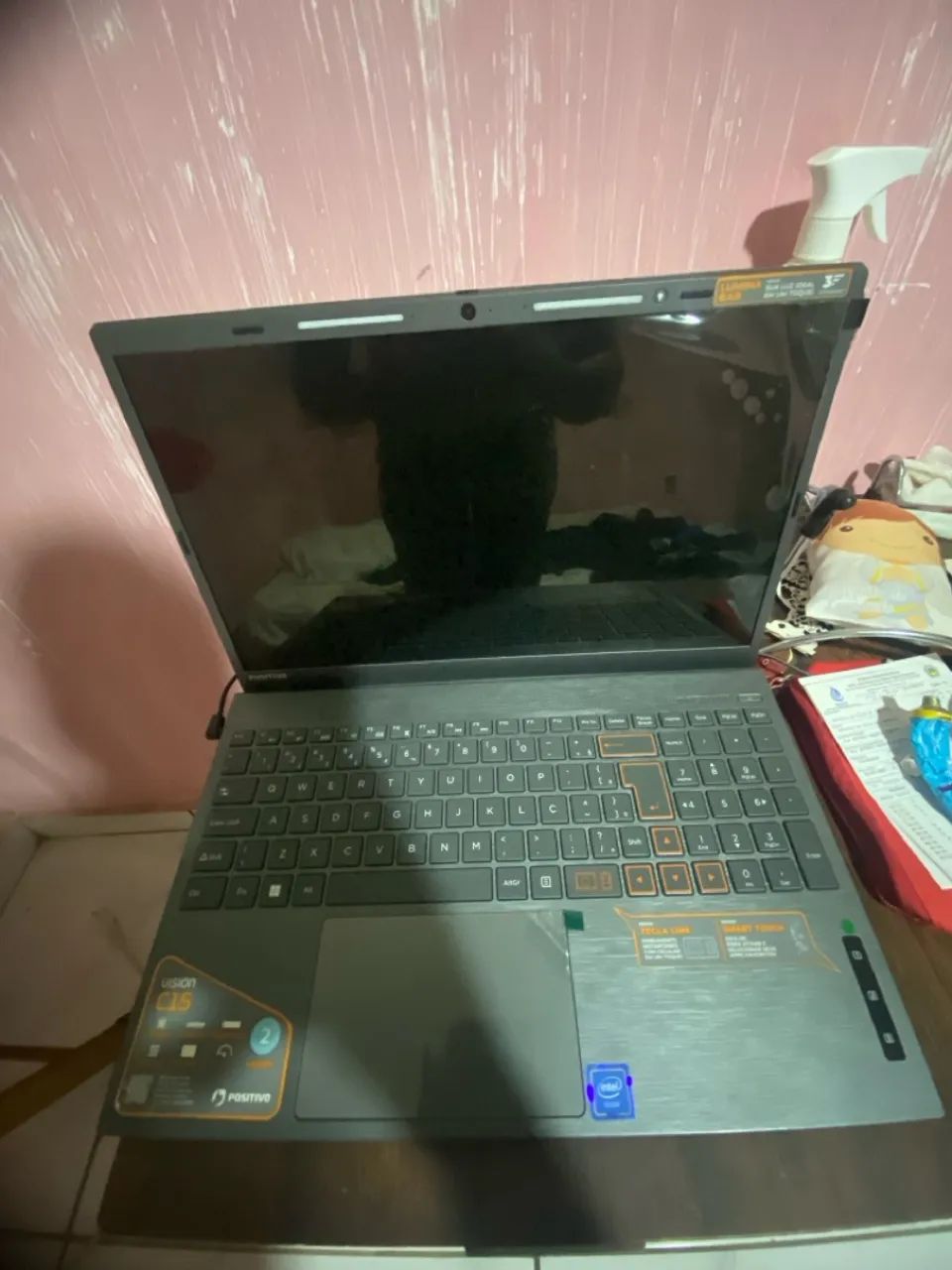 Notebook Positivo Vision C15 Lumina Bar Celeron 4GB 128GB Tela 15'' - Foto 4
