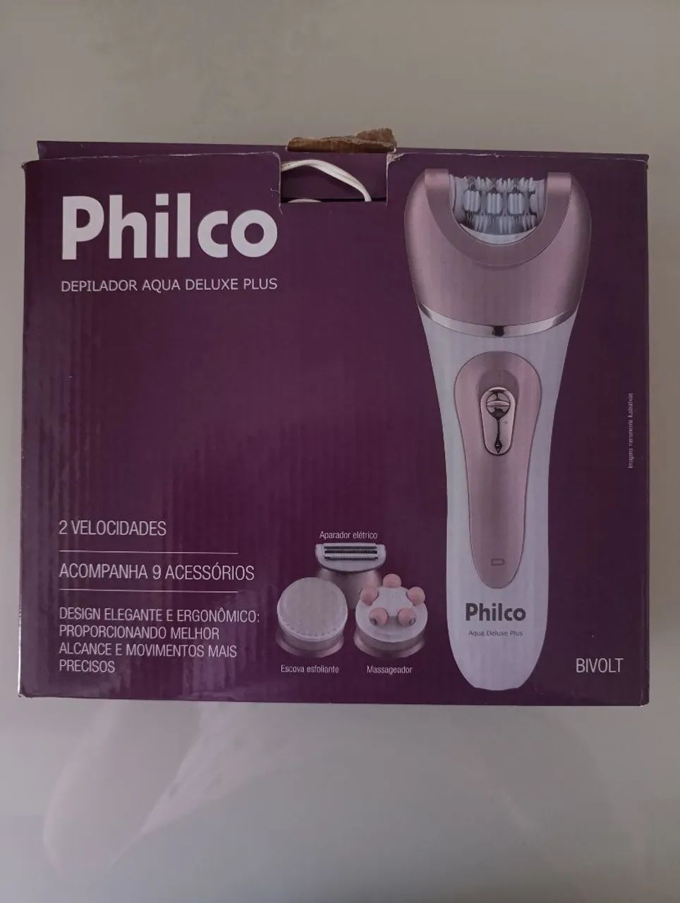 Depilador elétrico Philco