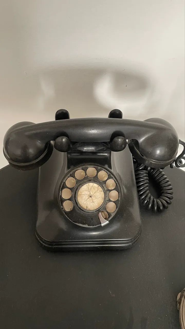 Telefone Antigo em Baquelite de disco - Foto 2