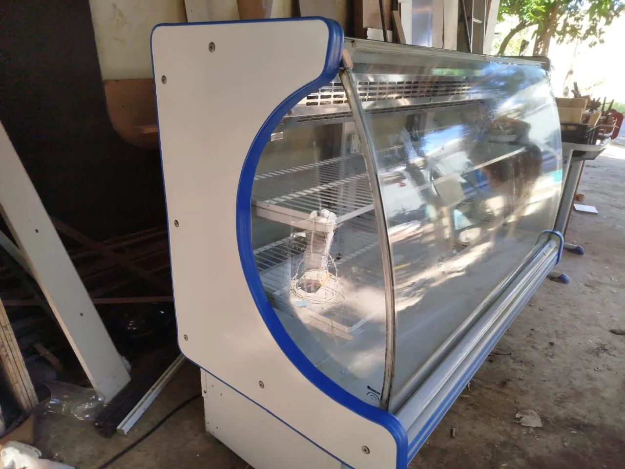 Vitrine Expositora Refrigerada Gelopar 1,40m Gelando Perfeitamente - Foto 4