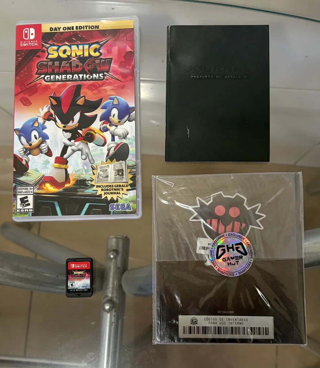 Nintendo Switch V2 (bateria extendida) com jogo SONIC & SHADOW GENERATIONS - Foto 5