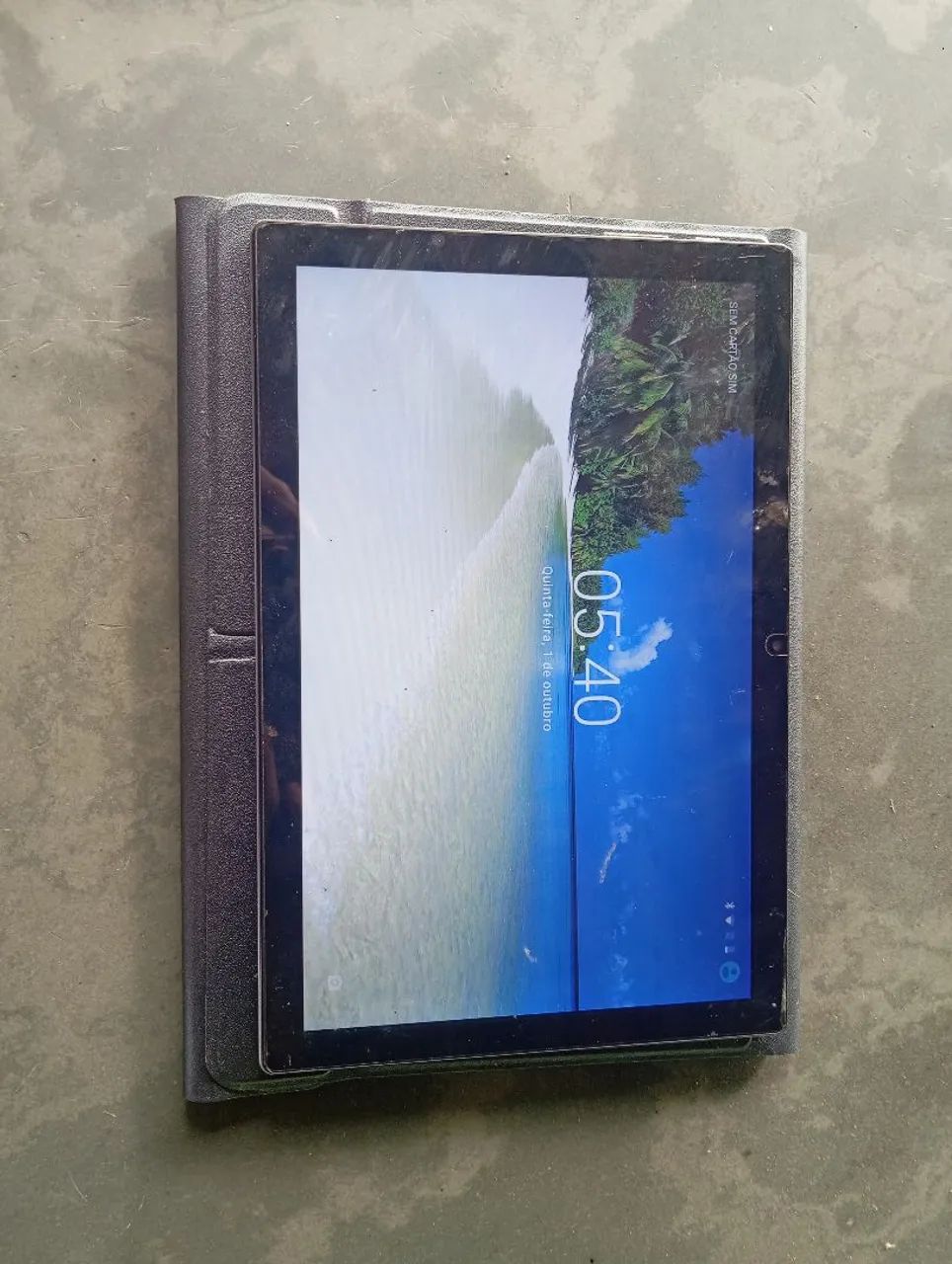 Tablet com teclado e suporte - Foto 4