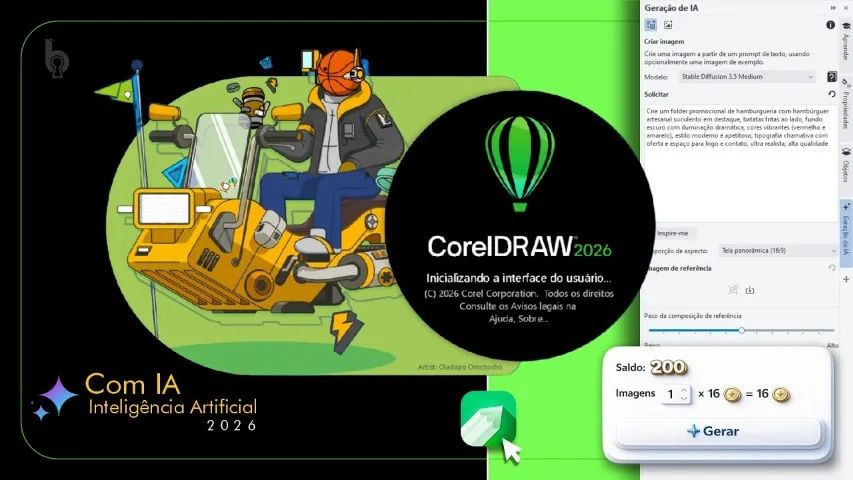 COREL DRAW 2026 VITALICIO