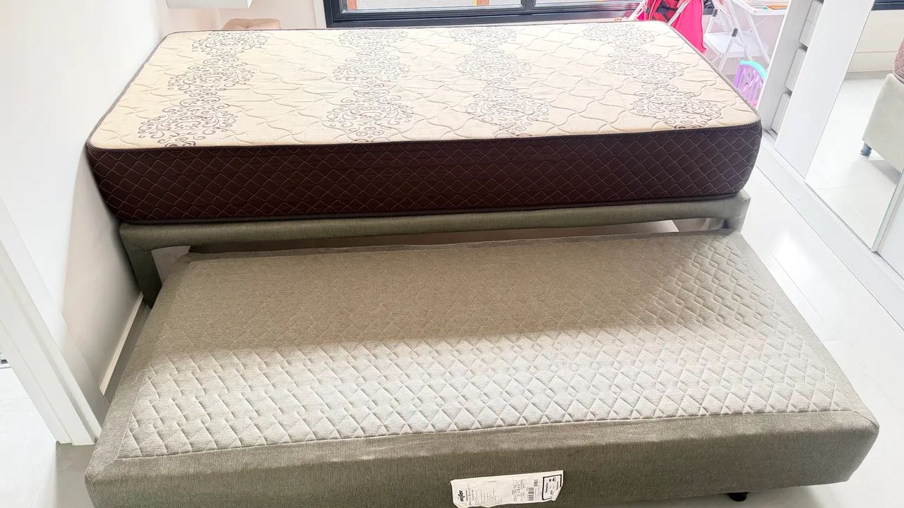 Cama de solteiro com auxiliar  - Foto 4
