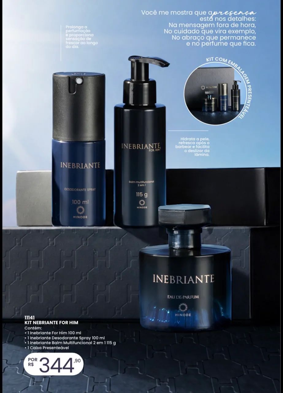 Presente Dia dos Pais | Perfumes Hinode Originais
