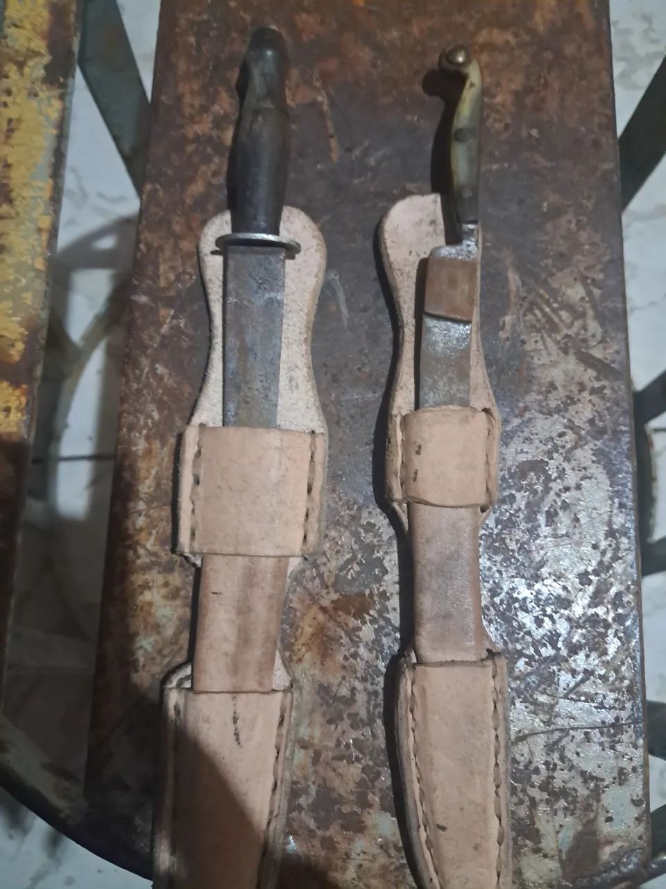 Casal de faca antiga 
