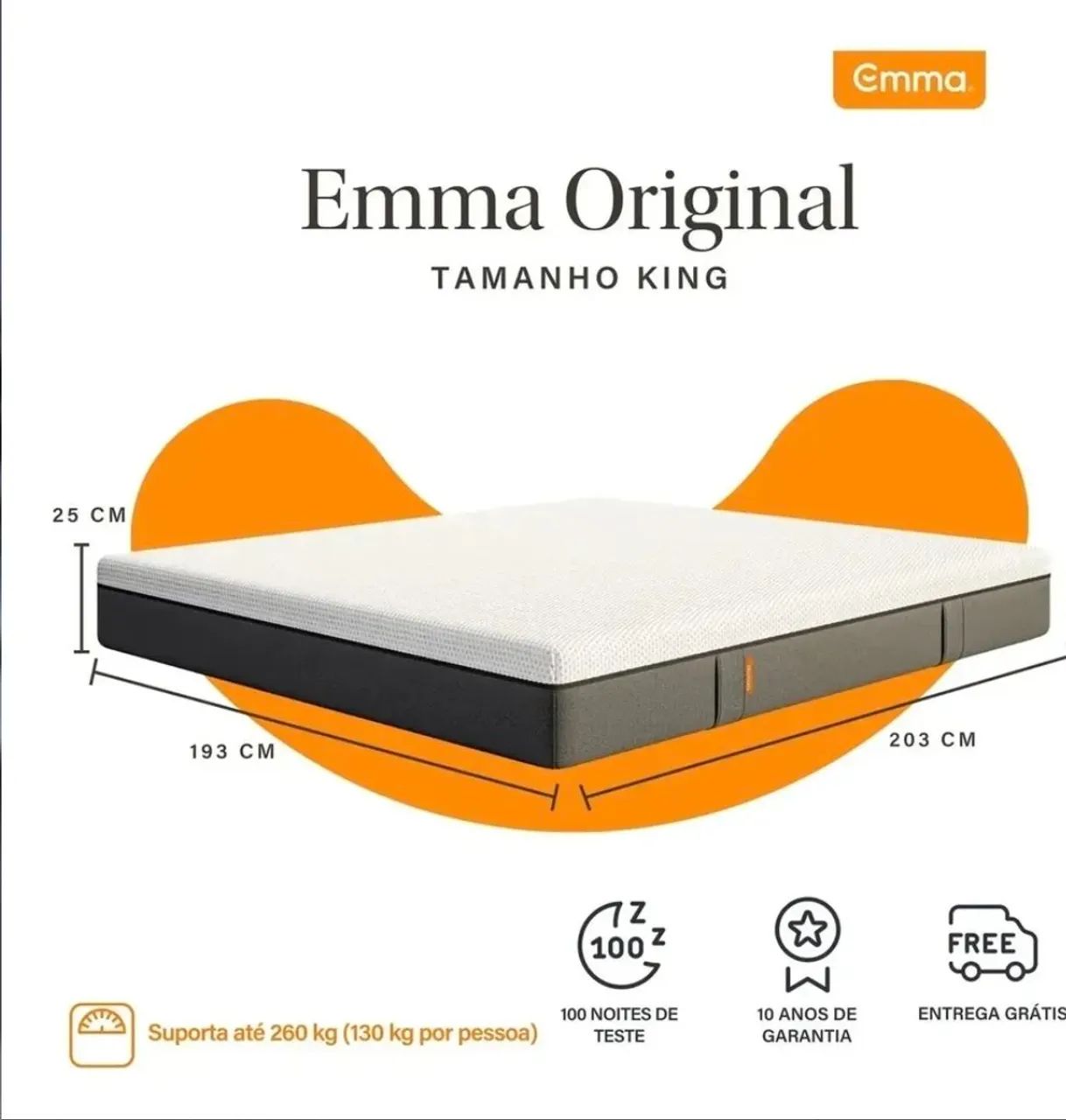 Colchão Emma King - Foto 2