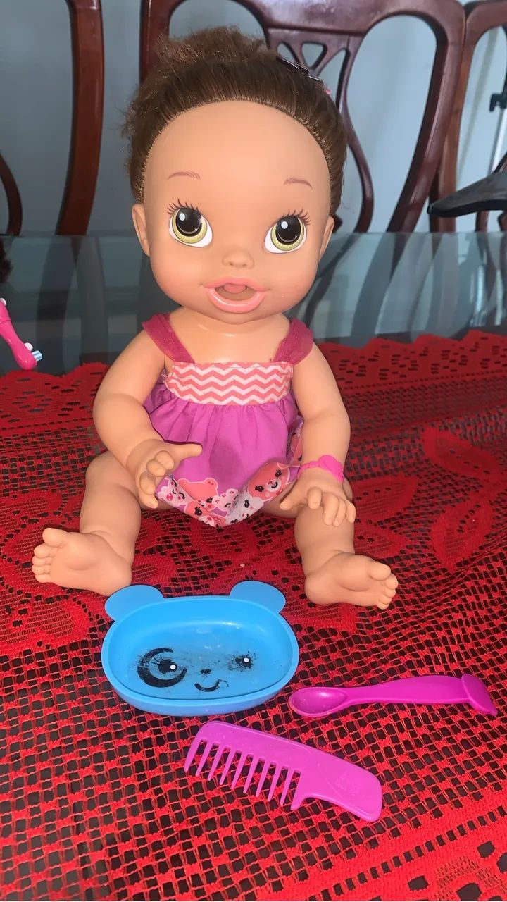 Bebê Alive comer e brincar - Foto 3